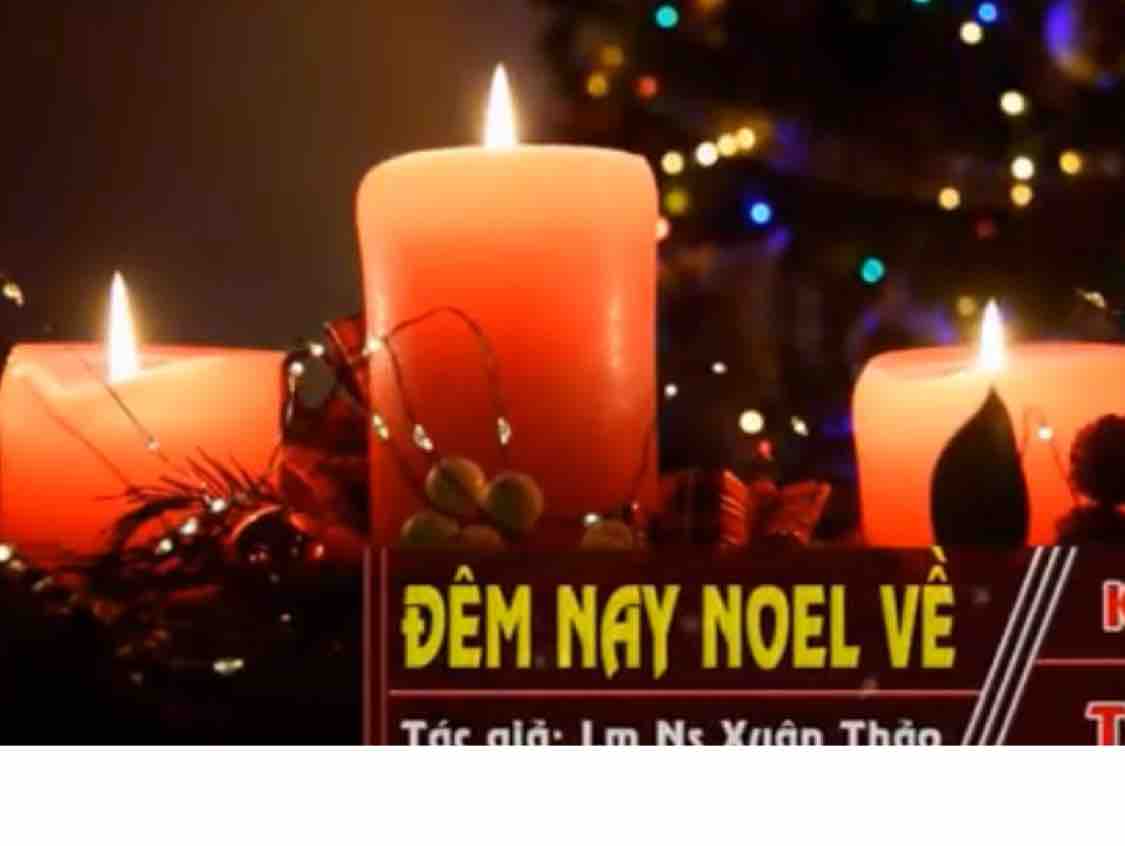 ĐÊM NAY NOEL VỀ ( Lm Ns Xuân Thảo ) Lê Sơn & chị NT 