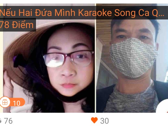 Karaoke Mười Năm Tình Cũ | Song Ca | Thái Tài